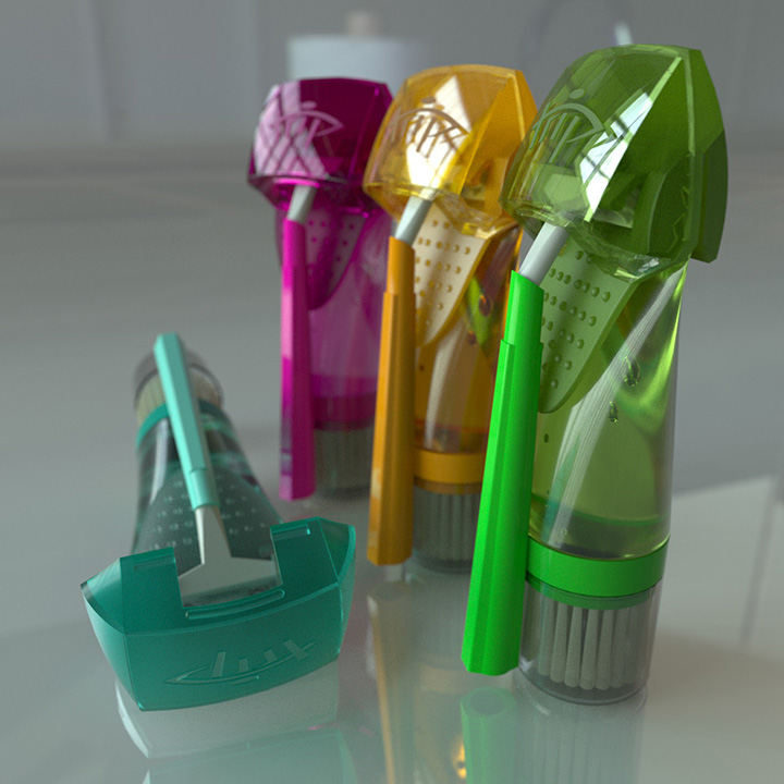 Travel shaving kit